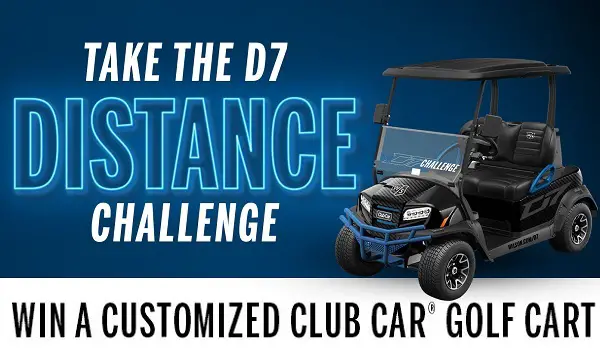 Wilson.com D7 Sweepstakes: Win Golf Cart