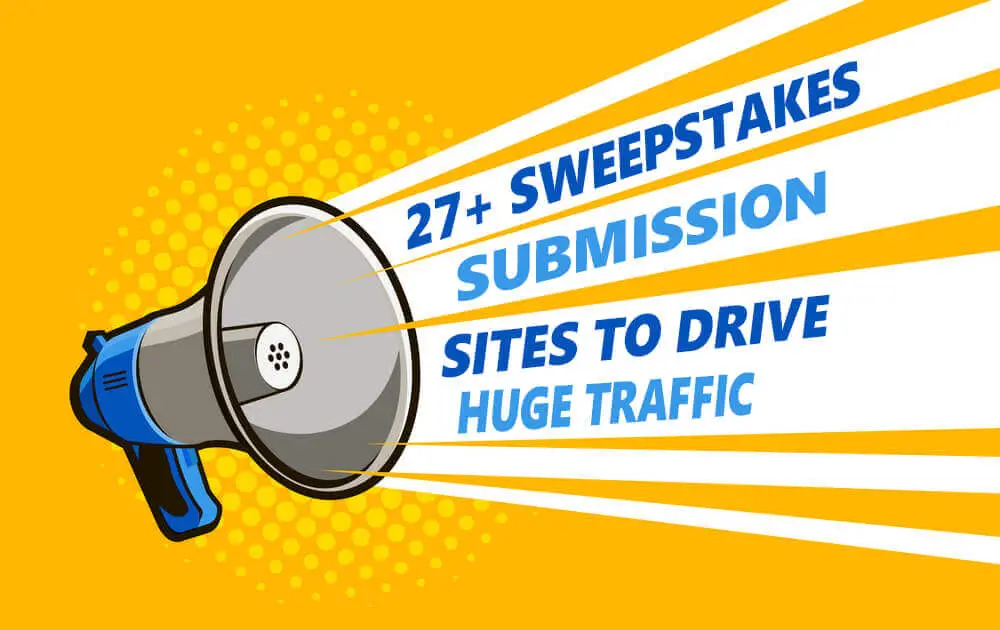 top sweepstakes websites to enter free giveaways