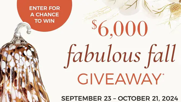 Ballard Designs $5000 Fall Refresh Giveaway: Win a Free Gift Certificate! (3 Winners)