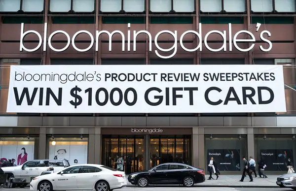 Bloomingdale's Product Review Sweepstakes 2023: Win $1,000 Bloomingdale’s Gift Card!