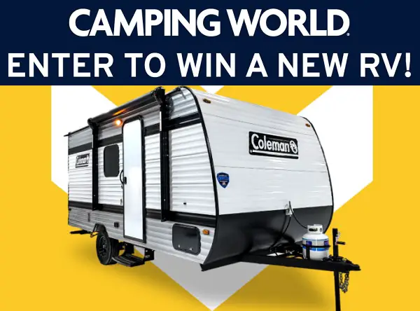 Camping World Free Coleman RV Giveaway (3 Winners)