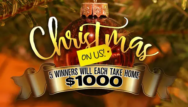 Christmas Cash Sweepstakes 2022 $1000 Christmas Cash Giveaway (5 Winners) | Sweepstakesbible