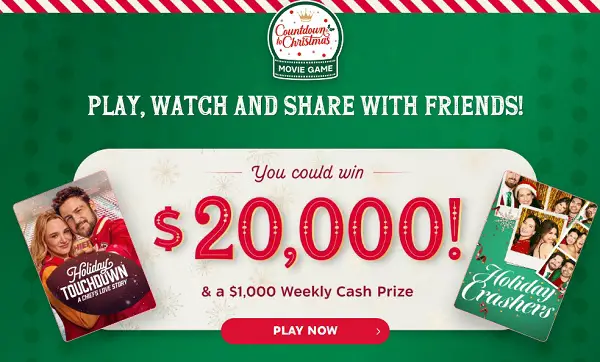 Countdown to Christmas - Movies, Sweepstakes, Photos