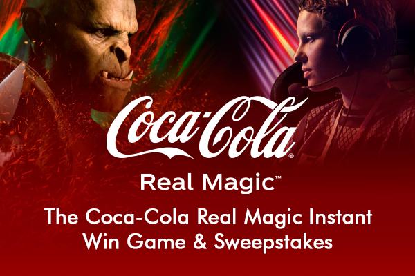The Coca Cola Real Magic Instant Win Game Sweepstakes Sweepstakesbible