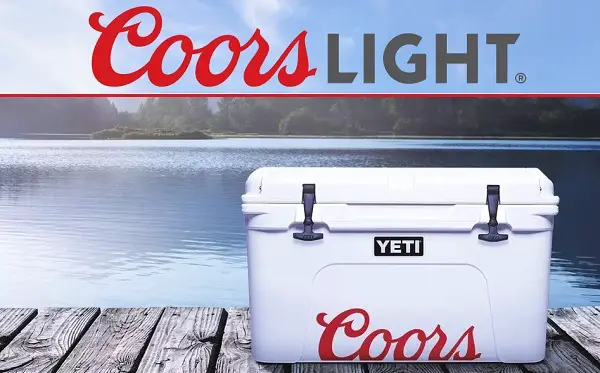 yeti coors light cooler