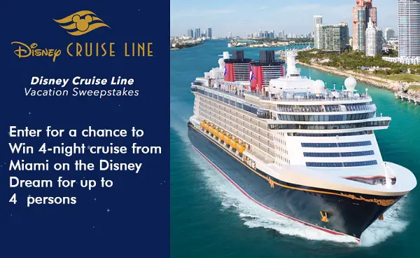 the view disney cruise sweepstakes 2023 tickets