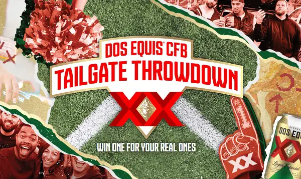 Dos Equis College Football Game Tailgate Throwdown Contest: Win Free Tailgate Party and More! 