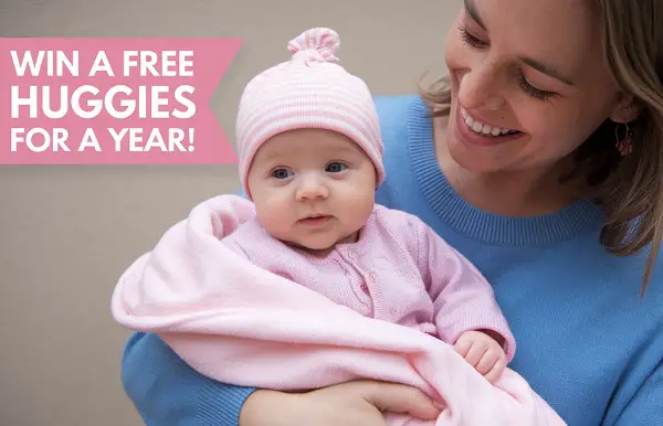 free diapers for a year huggies