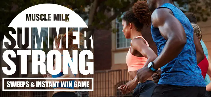 Muscle Milk Brand Summer Strong Sweeps And Instant Win Game Sweepstakesbible