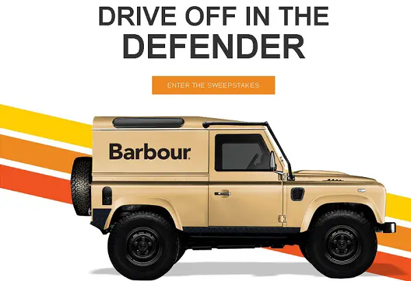 orvis land rover defender sweepstakes