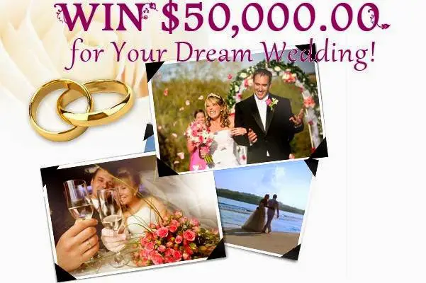 50,000 Dream Wedding Sweepstakes SweepstakesBible