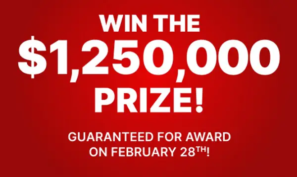 PCH $2,500,000 Megaprize Sweepstakes 
