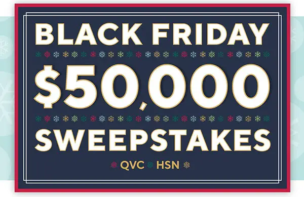 QVC Black Friday Sweepstakes | SweepstakesBible