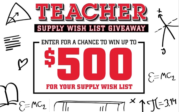 Raising Cane’s Back-to-School Sweepstakes: Win $500 Shopping Credit (50 Winners)