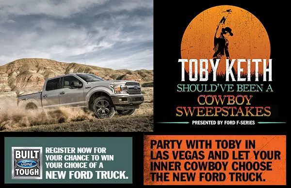 Toby Keith Should Ve Been A Cowboy Sweepstakes What Are You Planning For Your Summer Do Want To Rock With Some Excitement If Yes Then Enter The Toby Keith Should Ve Been A Cowboy