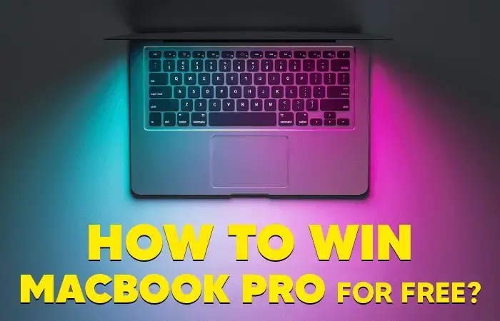 Get a Free MacBook Pro giveaway